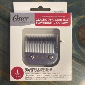 Oster Professional 76918-086 Size 1 Hair Clipper Replacement Blade 2.44 mm